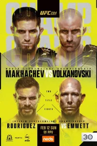 UFC 284: مخاچف در برابر ولکانوسکی