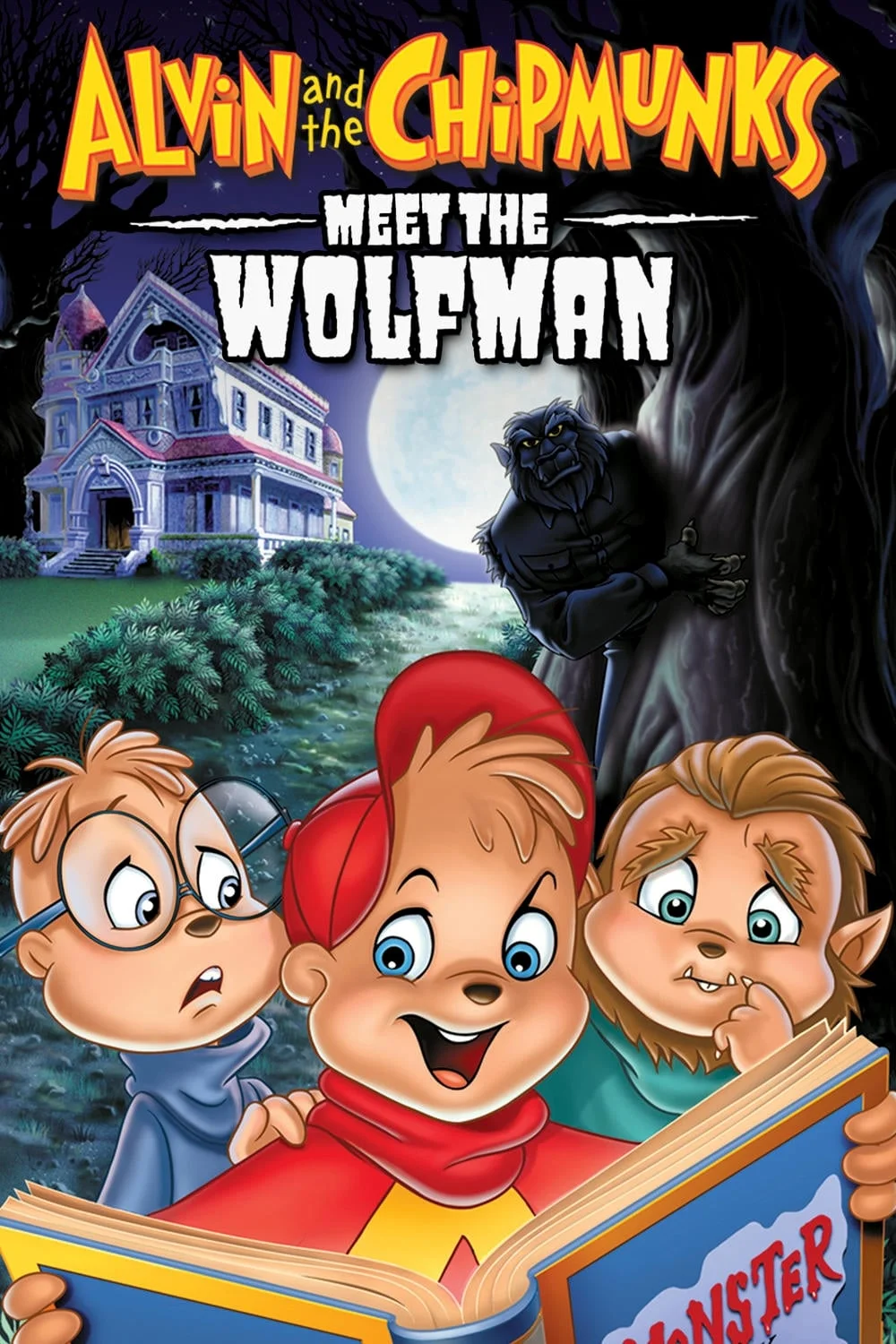 Alvin y las ardillas conocen al hombre lobo