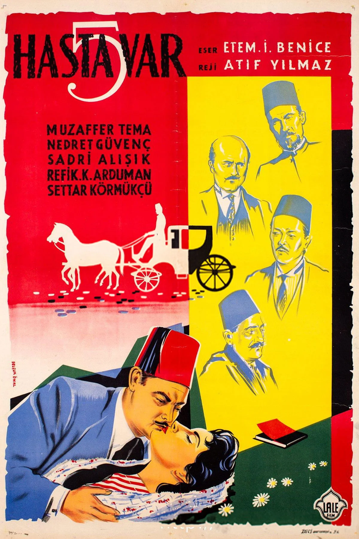پنج بیمار وجود دارد