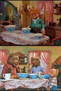 Goldilocks and the Three Bears Sing Their Little Bitty Hearts Out arabic