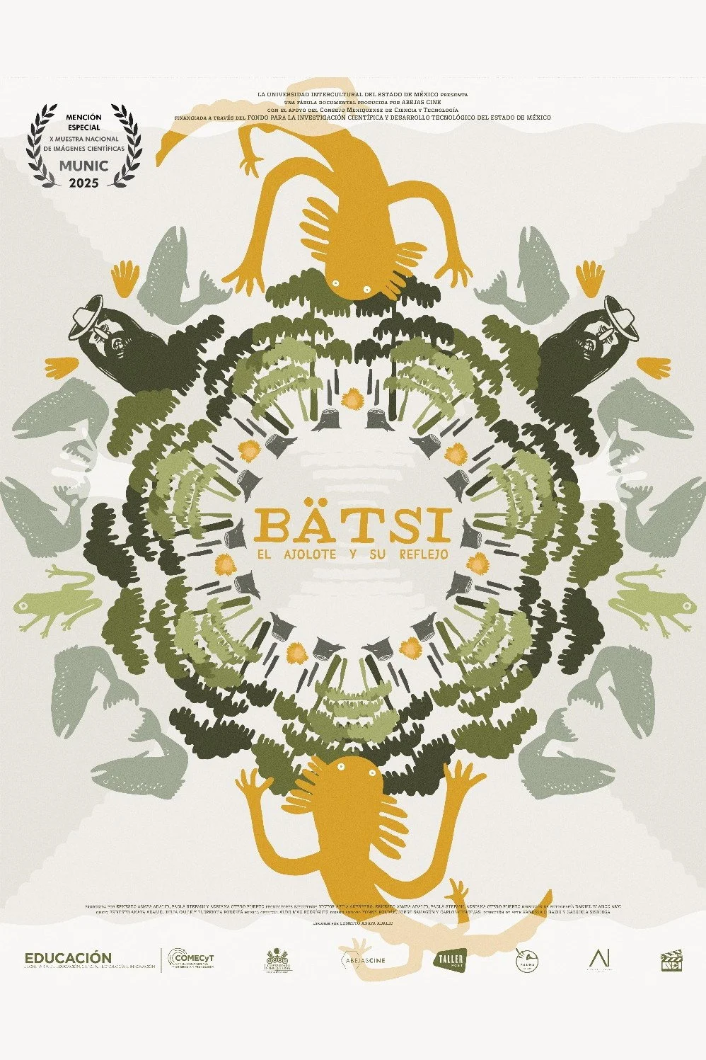 Bätsi. El ajolote y su reflejo