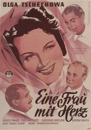 Eine Frau mit Herz