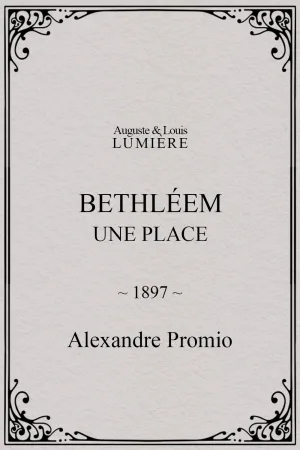 Bethléem, une place