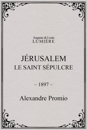 Jérusalem, le saint sépulcre