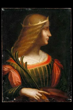 لیوناردو گمشده — لئوناردو داوینچی و پرتوریت Isabella d'Este