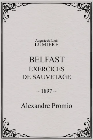 Belfast, exercices de sauvetage