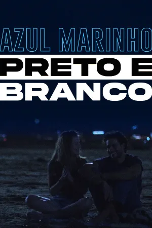 Azul Marinho Preto e Branco