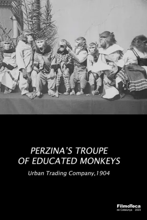 Watch and download Perzina's Troupe of Educated Monkeys online (1904)