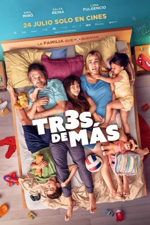 Watch and download Tres de más online (2026)