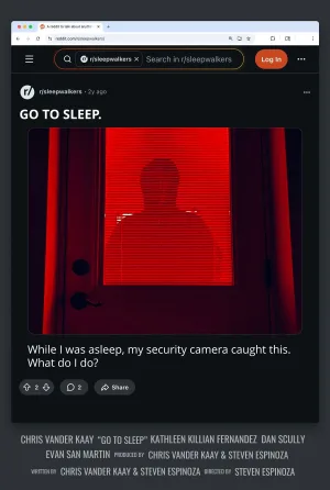 Go to Sleep