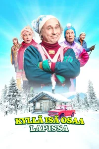 Kyllä isä osaa Lapissa