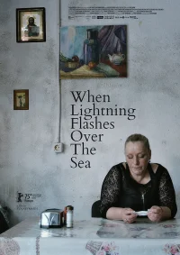 When Lightning Flashes Over the Sea - Poster