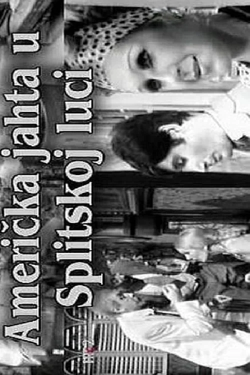 یخت آمریکایی در بندر اسپلیت