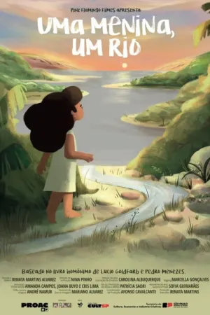Uma Menina, Um Rio - Poster