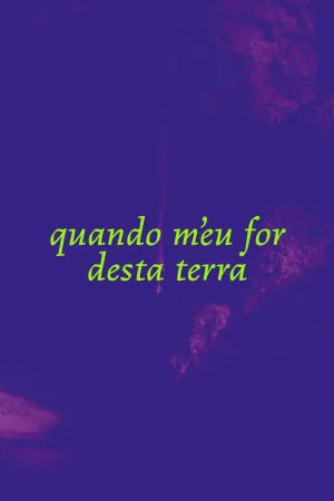 When I leave this land - Poster