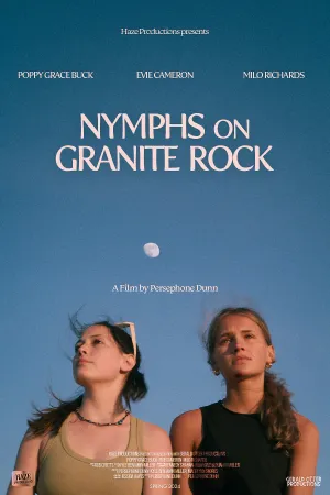Nymphs on Granite Rock - Poster