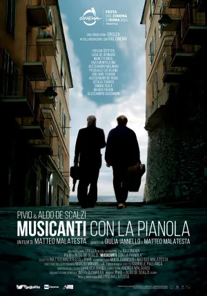 Musicanti con la pianola - Poster