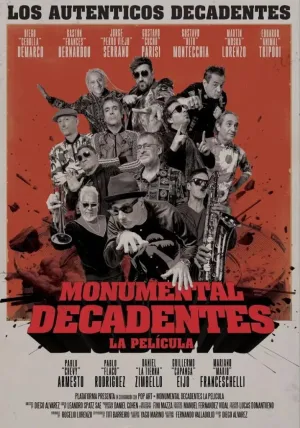 Monumental Decadentes – La Película - Poster