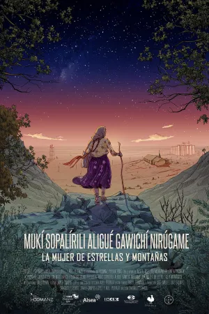 زنی از ستارگان و کوه ها - Poster