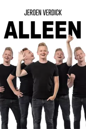 Jeroen Verdick: Alleen - Poster