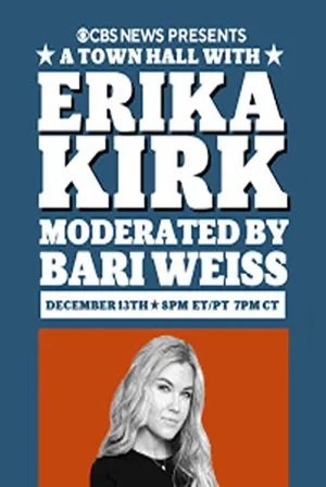 A Town Hall with Erika Kirk - Poster