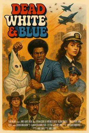 Dead, White and Blue - Poster