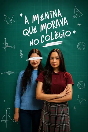 A Menina que Morava no Colégio - Poster