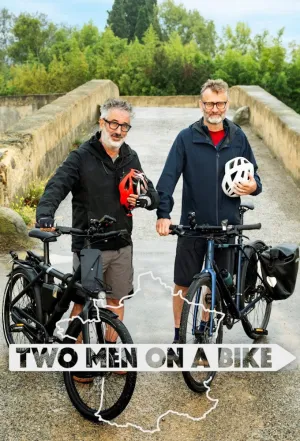 Two Men on a Bike - Series Poster