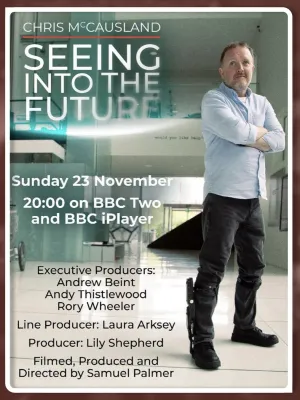 Chris McCausland: Seeing Into The Future - Poster