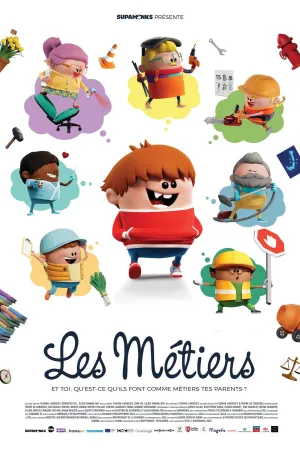 Les Métiers - Poster